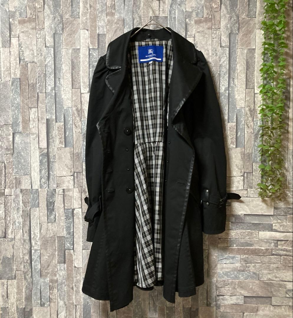 美品✨【BURBERRY LONDON】トレンチコート ウエスト紐 (M)