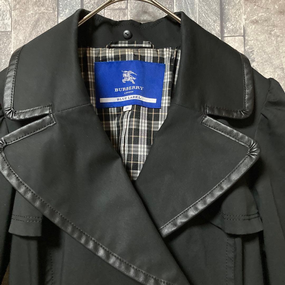 美品✨【BURBERRY LONDON】トレンチコート ウエスト紐 (M)