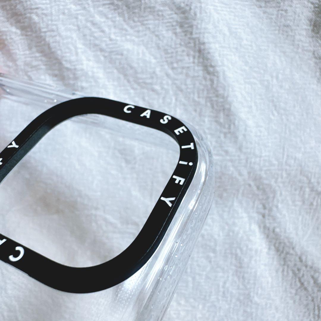 iPhone 15 ケース CASETiFY クリア 透明 シンプル