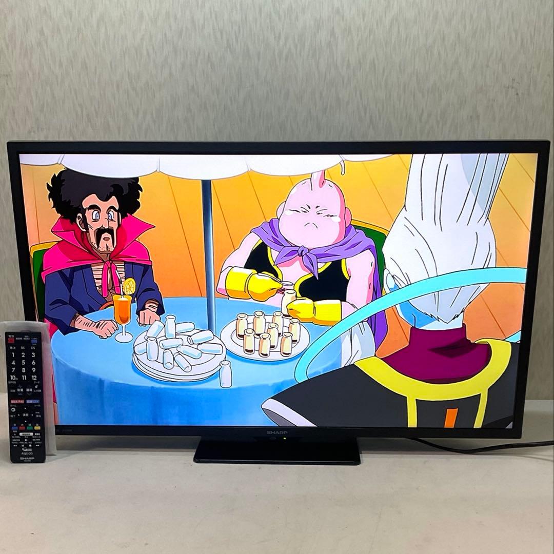 【高年式美品】SHARP 32型 液晶テレビ 2T-C32DE 新品リモコン付属