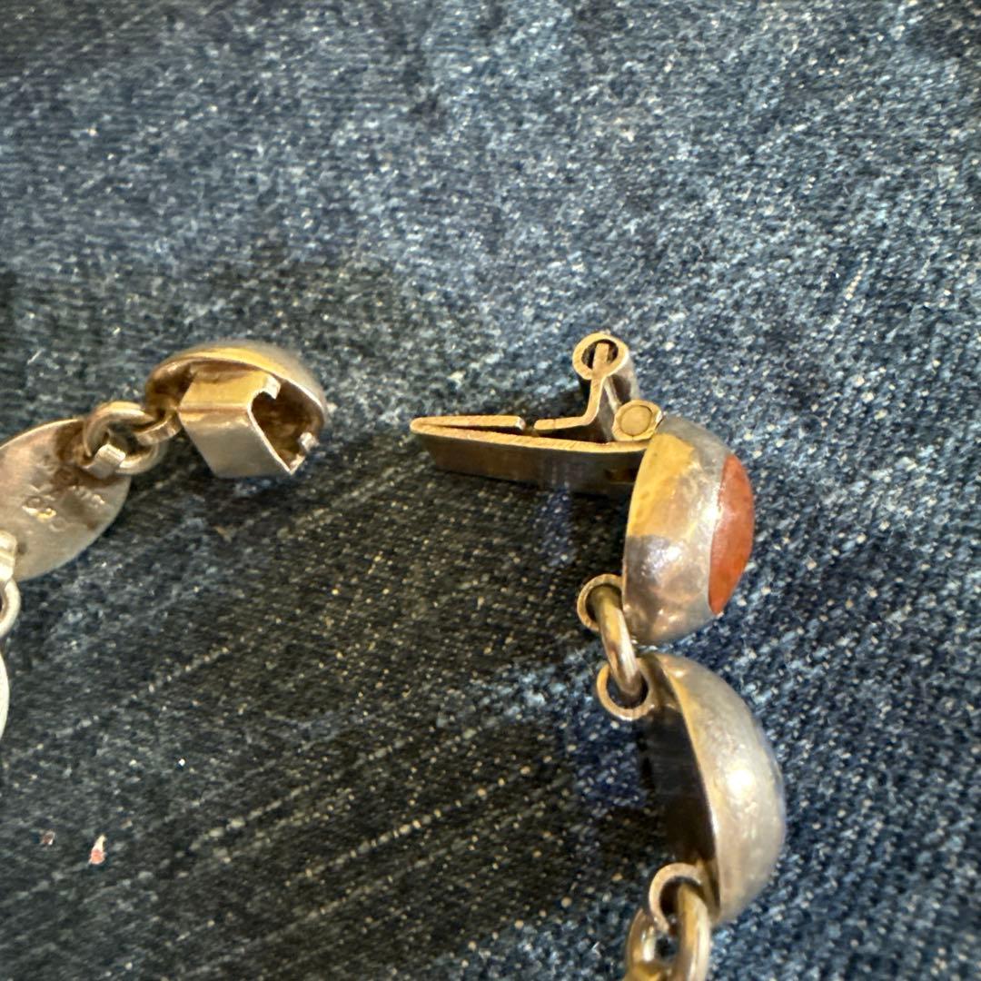 天然石ブレスレット　ヴィンテージ　メキシカンジュエリー　USA輸入