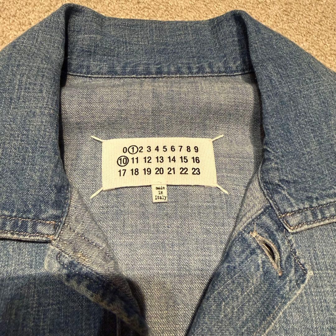 メゾンマルジェラ デニム キャバン ジャケット 44サイズ