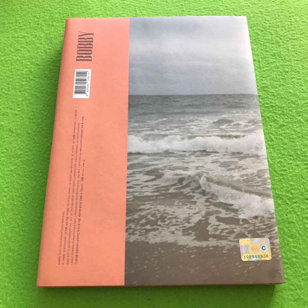 予約済み1000■BOBBY『LOVE AND FALL』FALL ver.