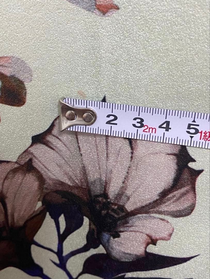 ERUKEI フラワープリントロングドレス　ginza couture