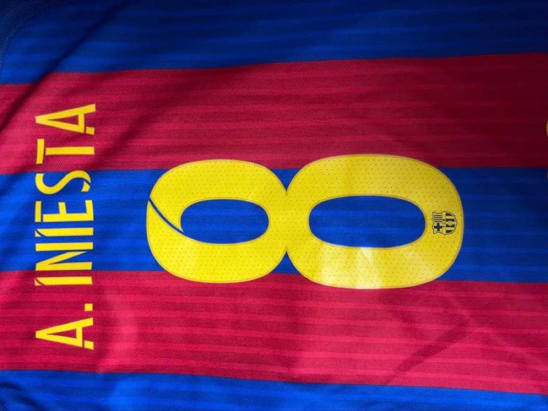 FC バルセロナ　16 17 イニエスタ ユニフォーム