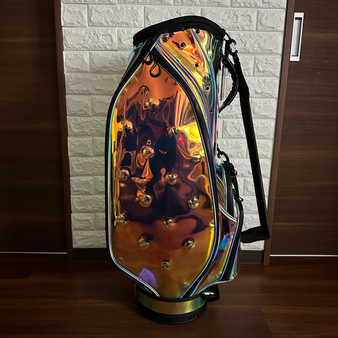 未使用 本間ゴルフ スケルトン クリアキャディバッグ CB12060