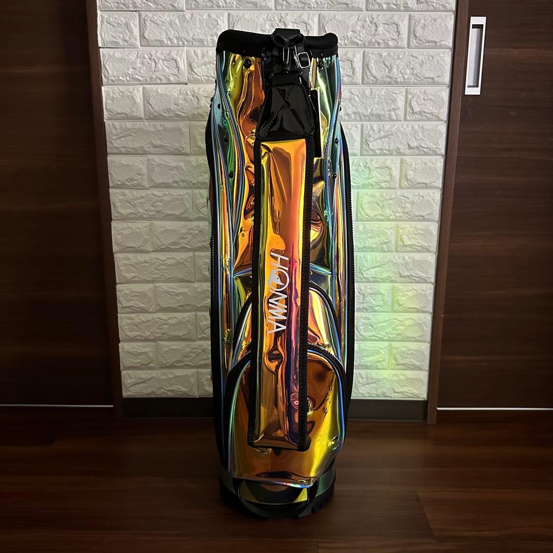 未使用 本間ゴルフ スケルトン クリアキャディバッグ CB12060