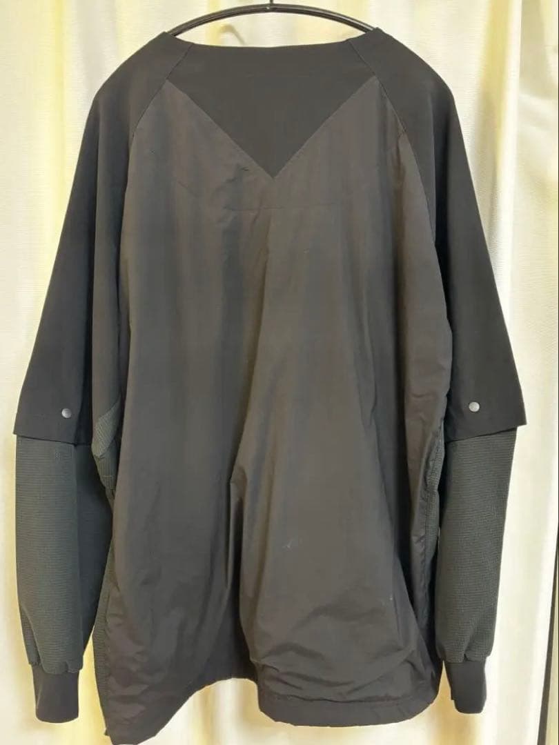 トップス DETACHABLE SLEEVE L/S TEE BLACK EL LAB.