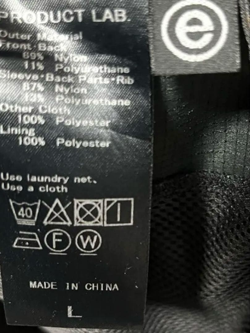 トップス DETACHABLE SLEEVE L/S TEE BLACK EL LAB.