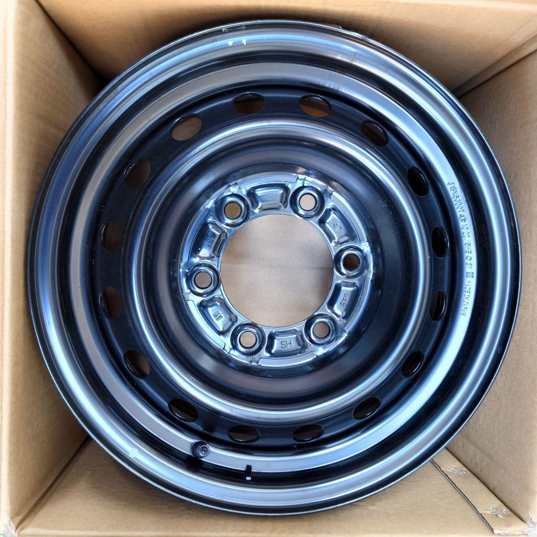 ハイエース 新車外し　スチールホイール