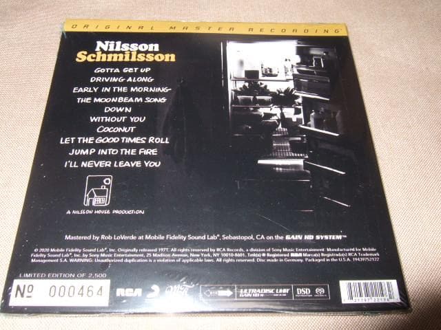 NILSSON,SACD,新品,限定盤,ハリー・ニルソン,バッドフィンガー