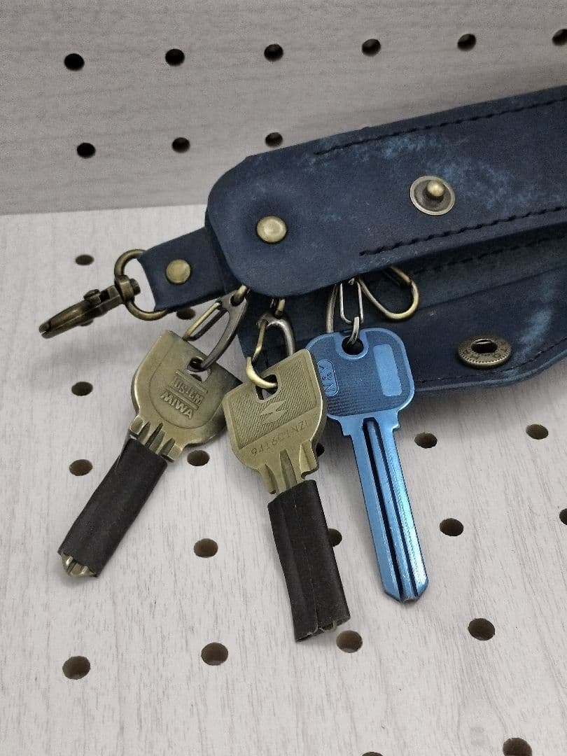 【モンスター】キーケース　スマートキー　本革　ハンドメイド