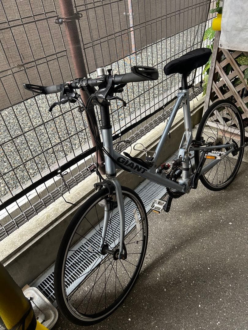 最終価格、希少‼︎ GIANT MR4Fライトブルー24インチ折畳み　交換用ゴム付