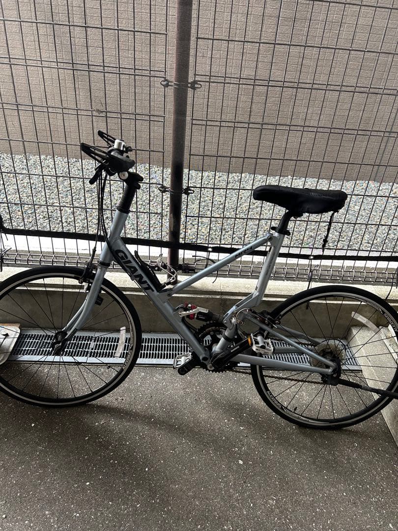 最終価格、希少‼︎ GIANT MR4Fライトブルー24インチ折畳み　交換用ゴム付