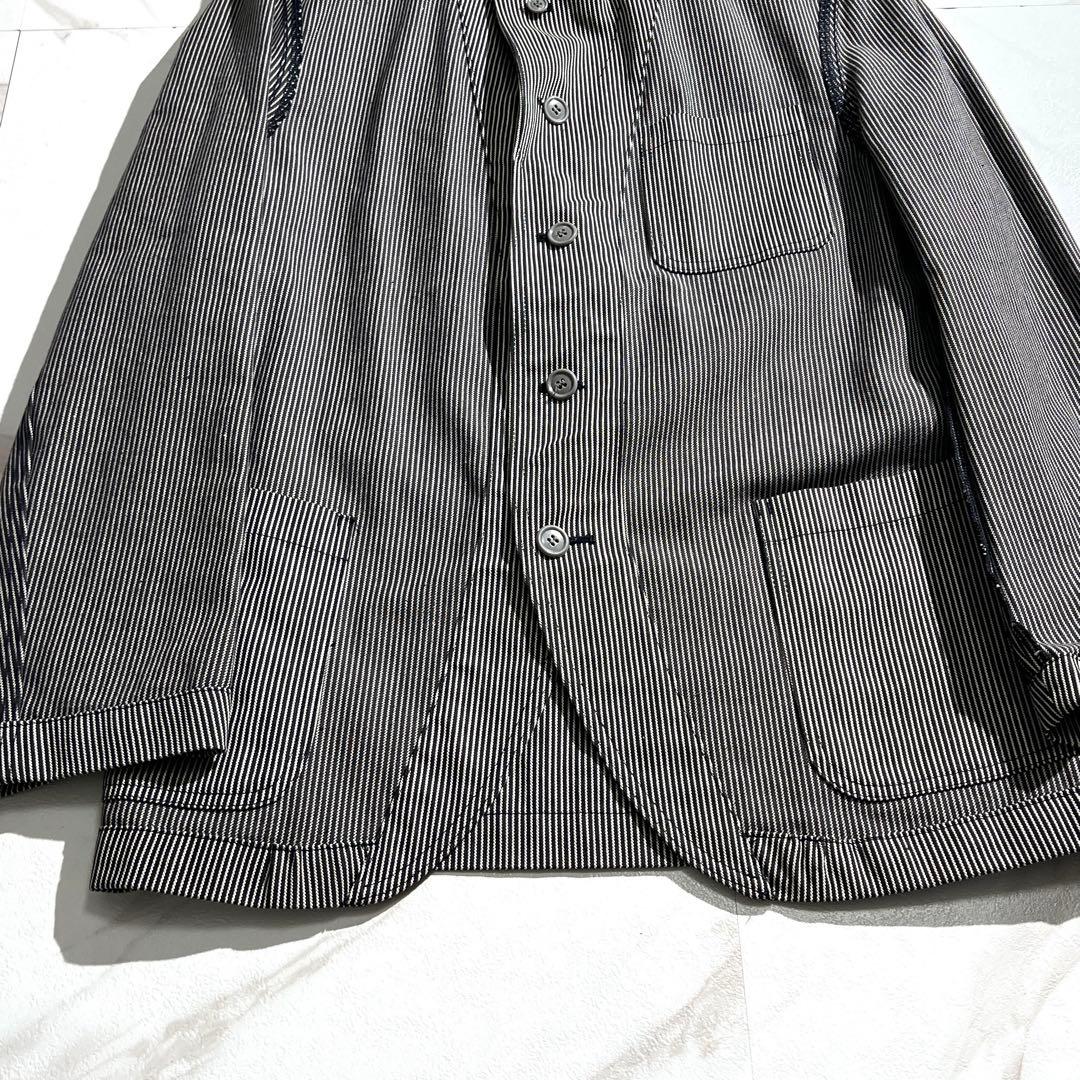 入手困難✨ コムデギャルソンオムプリュス カバーオール ブルゾン ストライプ