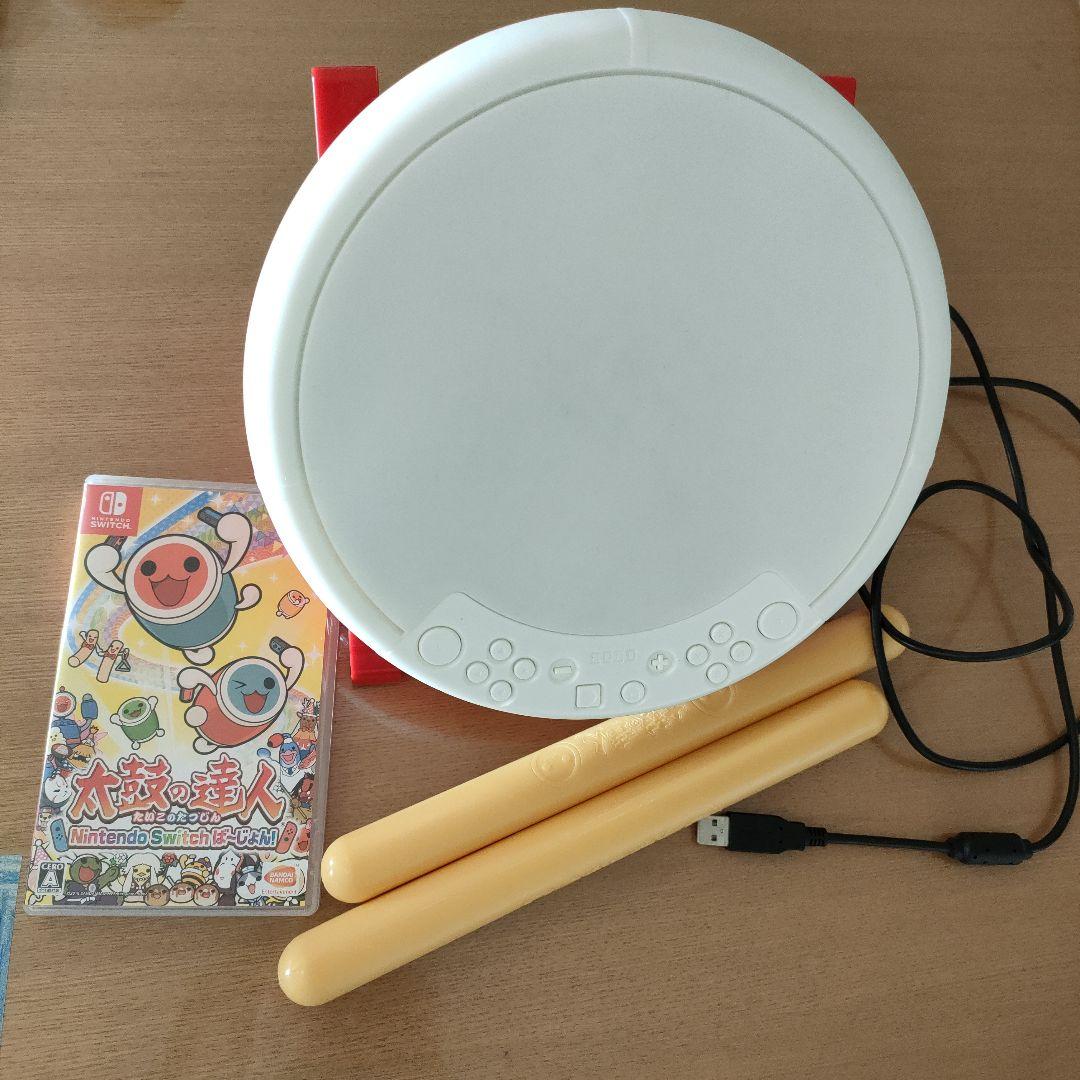 太鼓の達人 Nintendo Switchば～じょん!　タタコン　ソフト　セット