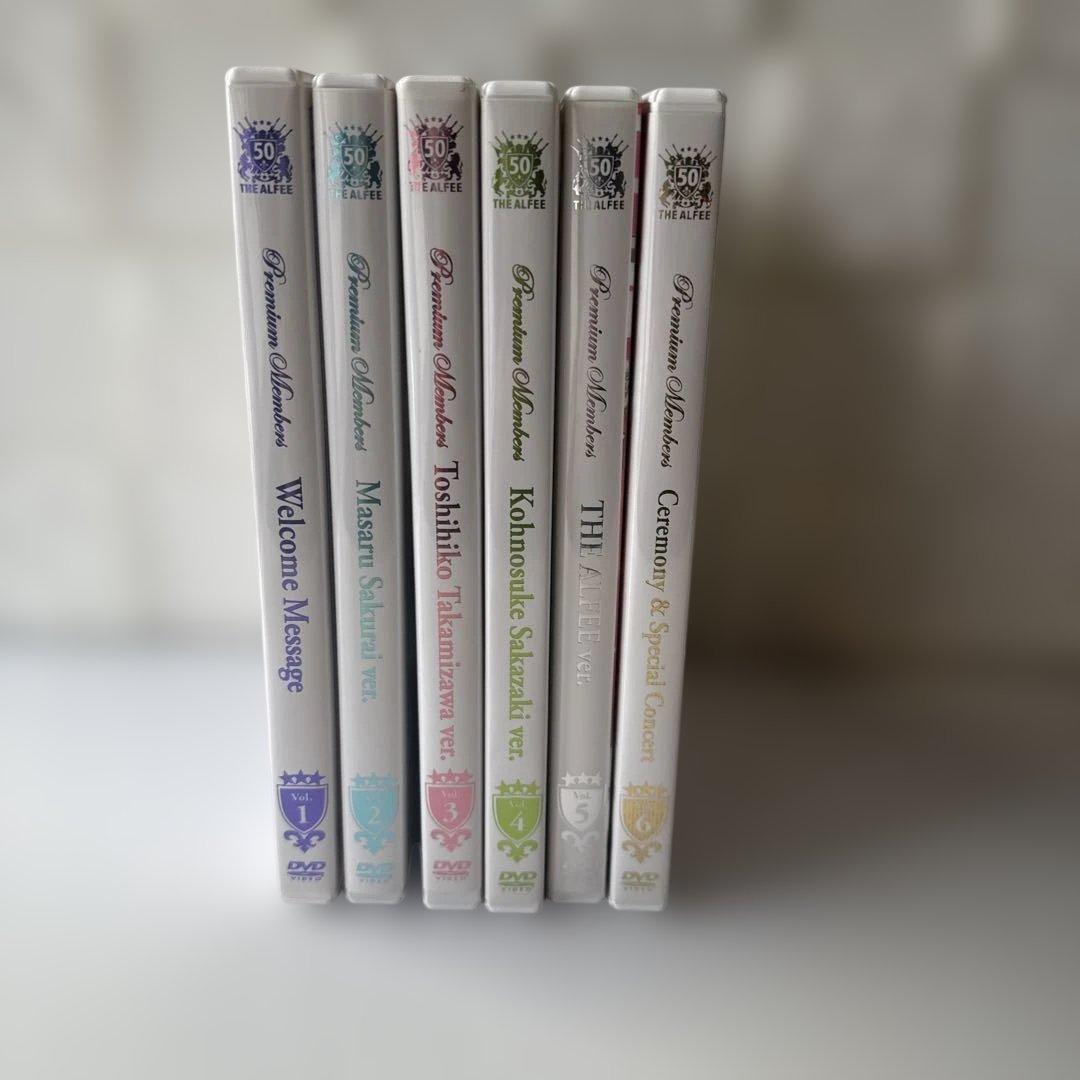 THE ALFEE 50周年プレミアムメンバー 記念DVD &記念トレー