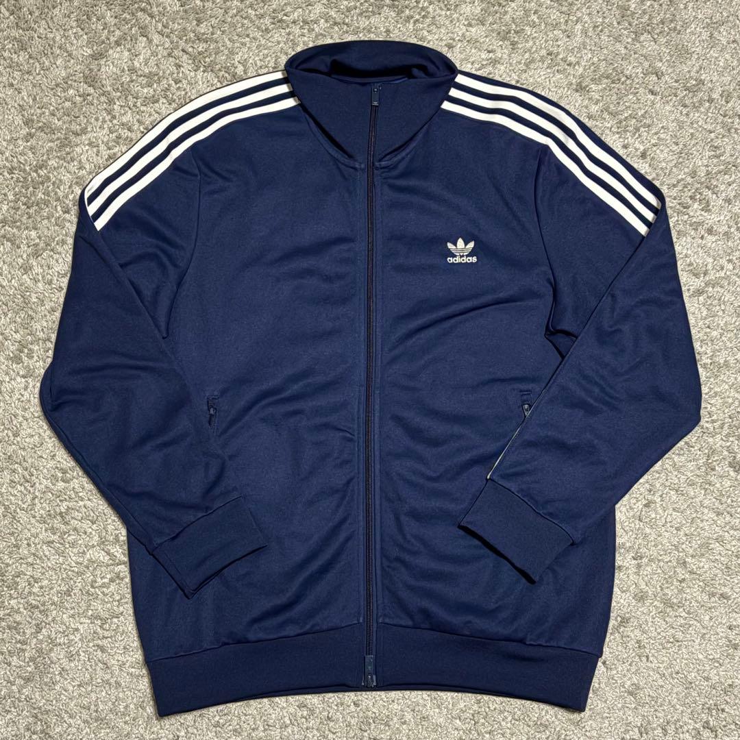 adidas ベッケンバウアー トラックジャケット 紺 ネイビー 2XL