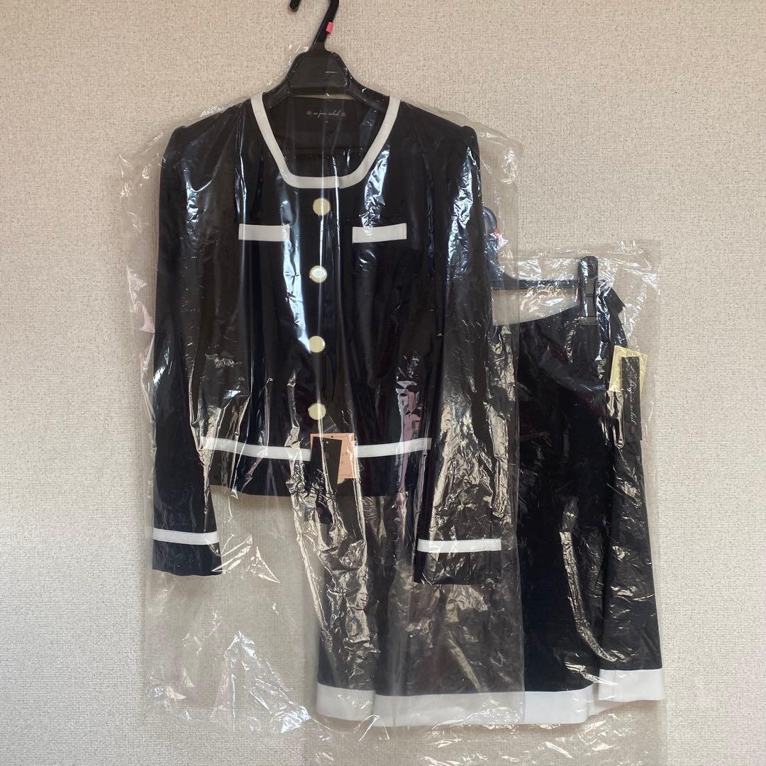 【新品タグ付き】アンジョア 事務服 11号 ジャケット プリーツスカート セット