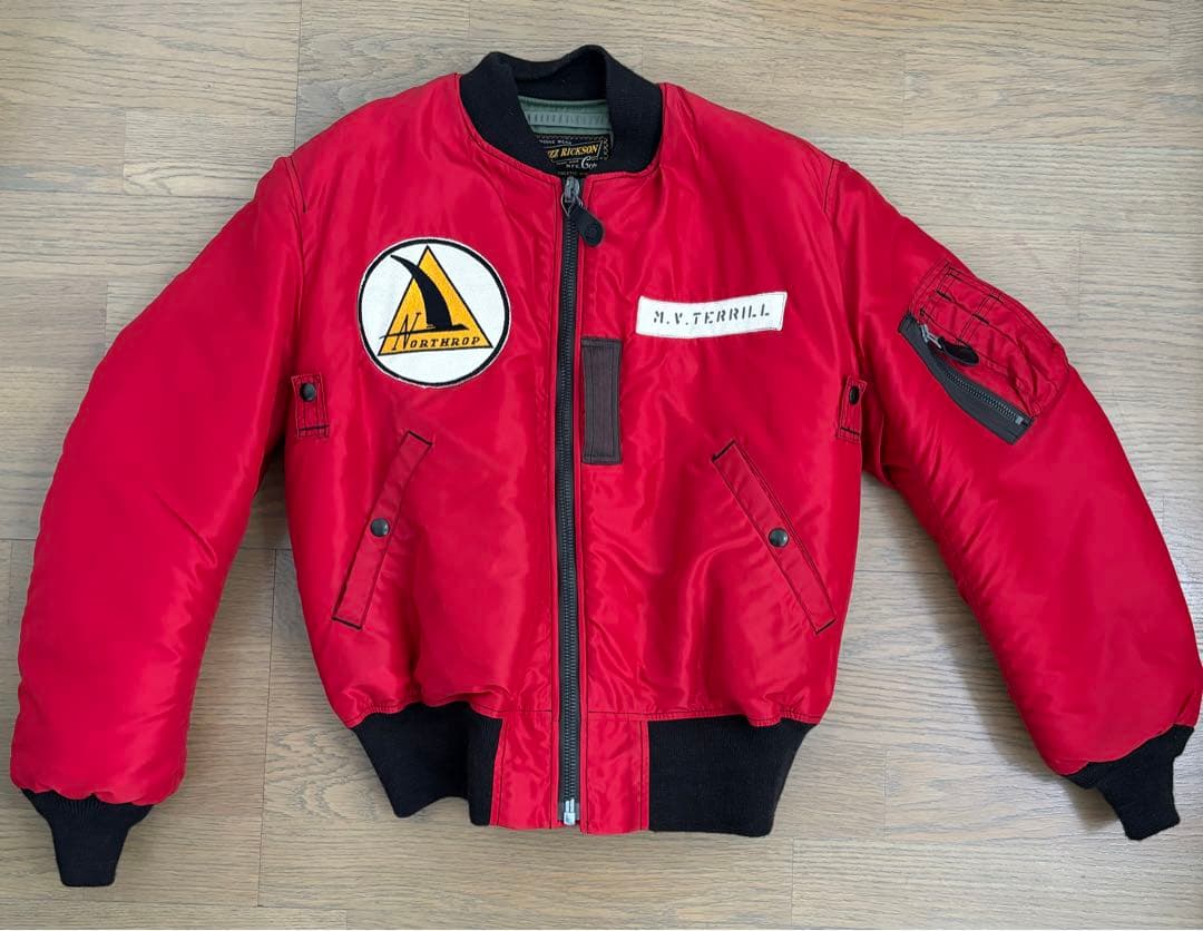 SGR様 バズリクソンズ MA-1 RED