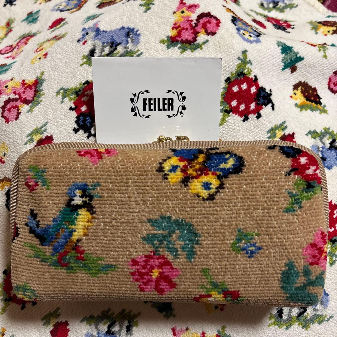 フェイラー ハイジ便利ポーチ ベージュ