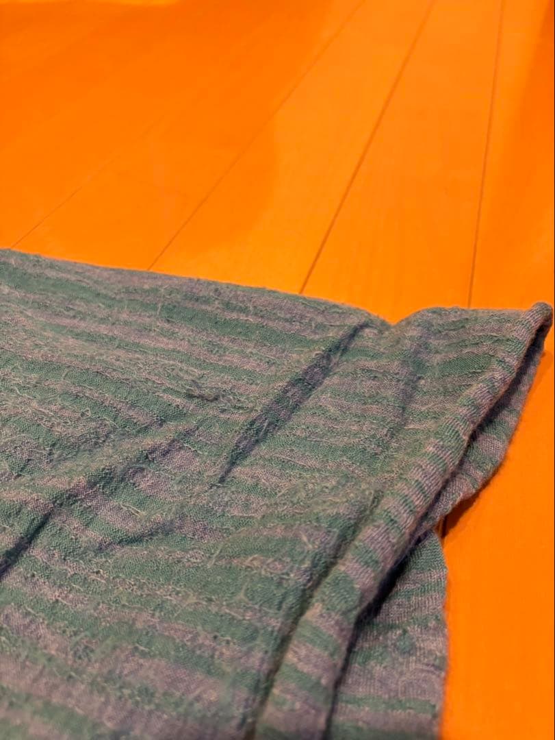 KAPITAL 縮絨ウール　サーフ柄ストール