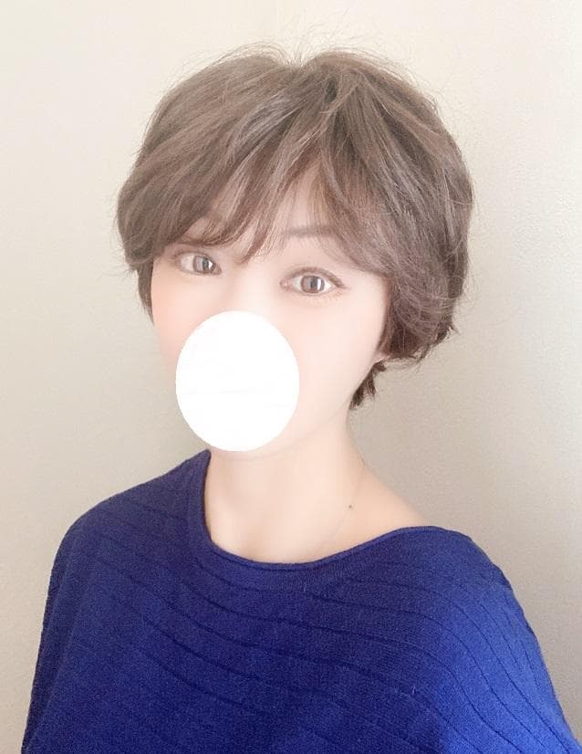 みっこ　ジュリアオージェ「クレアショート」人毛MIX　ナチュラルブラウンM