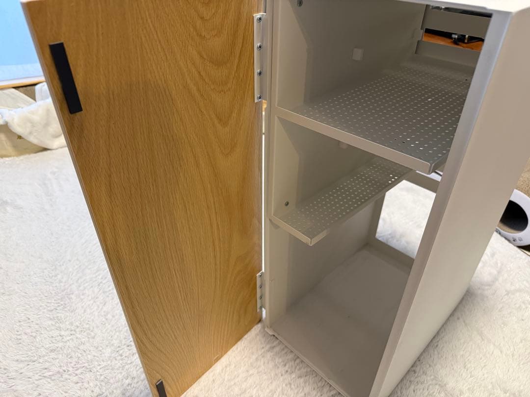 山崎実業 ゲーム機 収納 ラック ホワイト 白