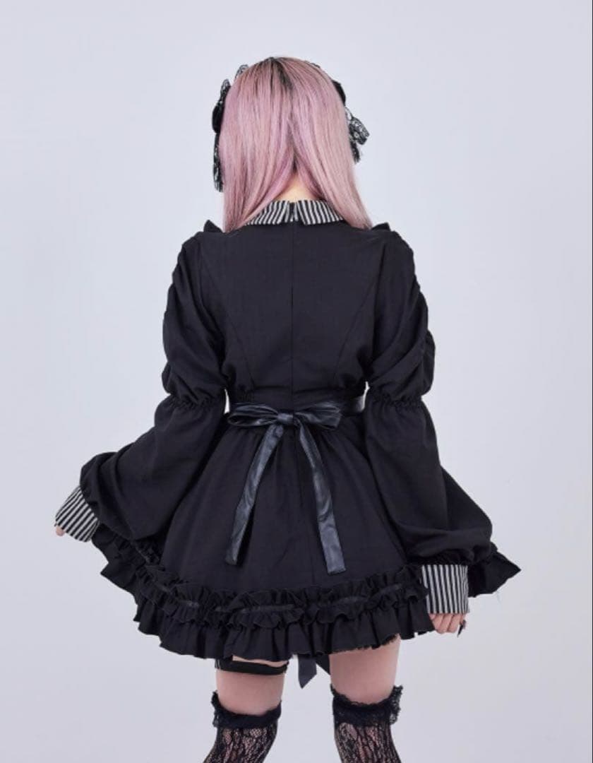QOOZA Gothic Maid Dress IMVAL ハウスダスト着用