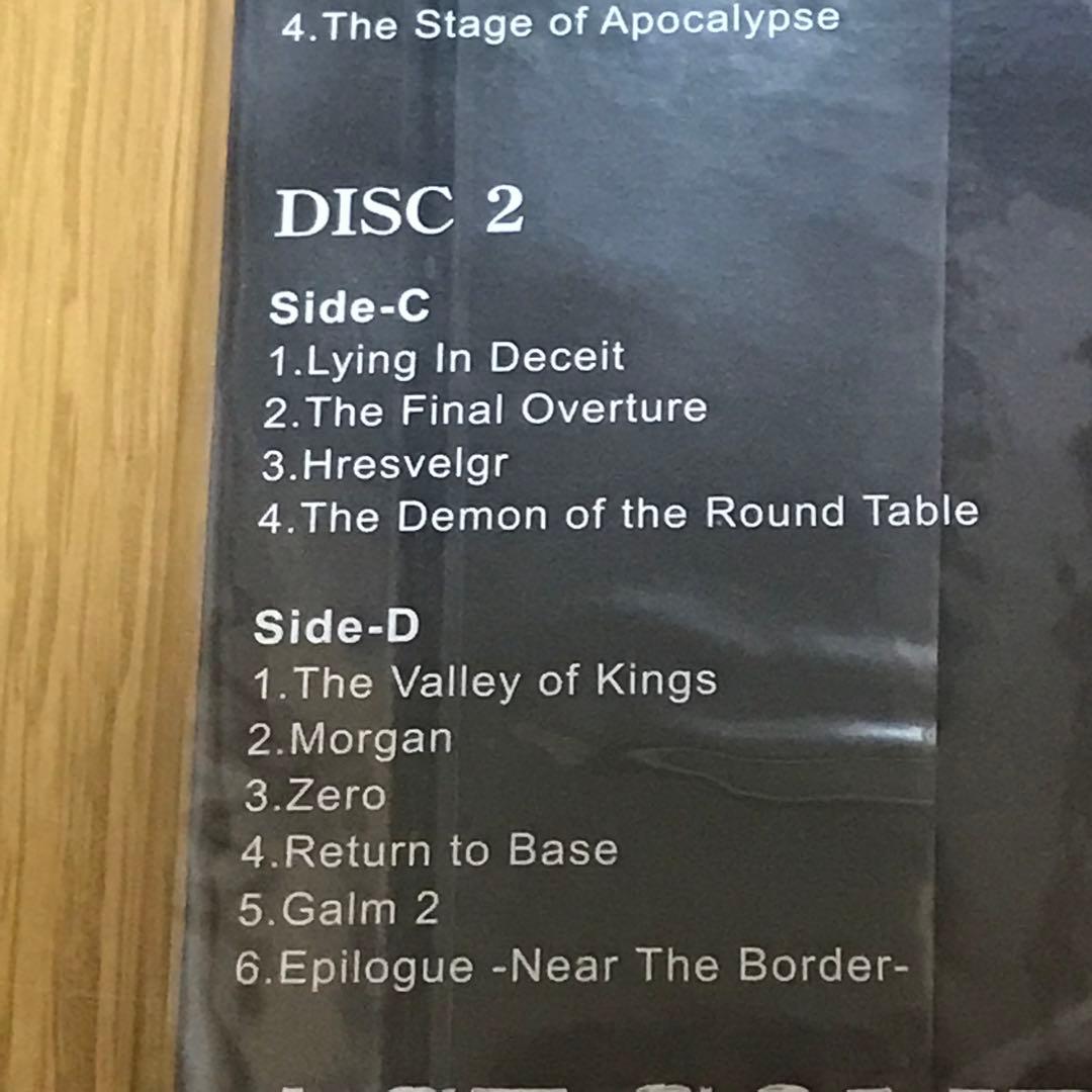 希少　未開封　エースコンバット　ゼロ　オリジナルトラック　レコード