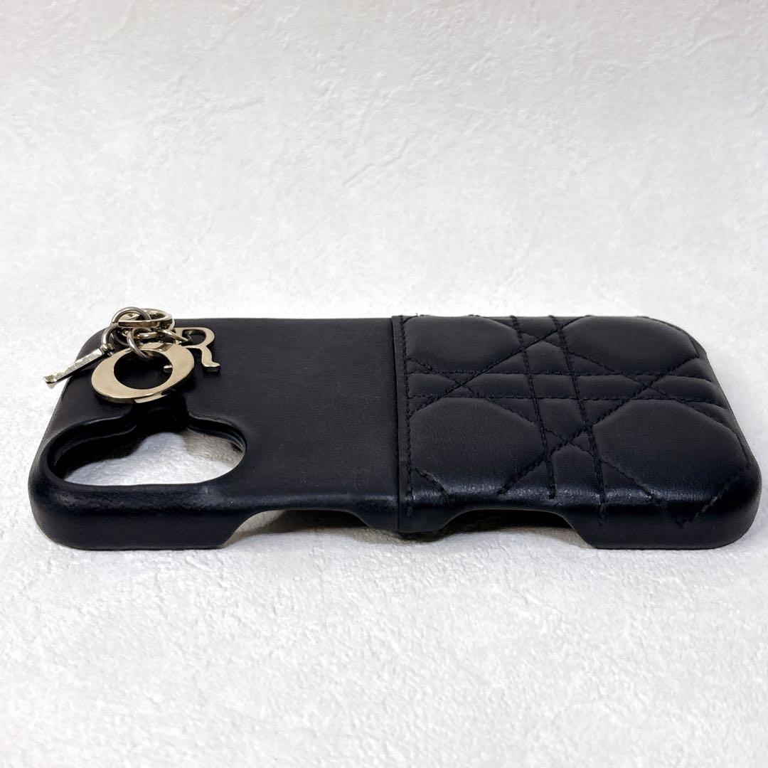 最新機種！✨美品✨Dior iPhone16 ケース　ブラック　羊革