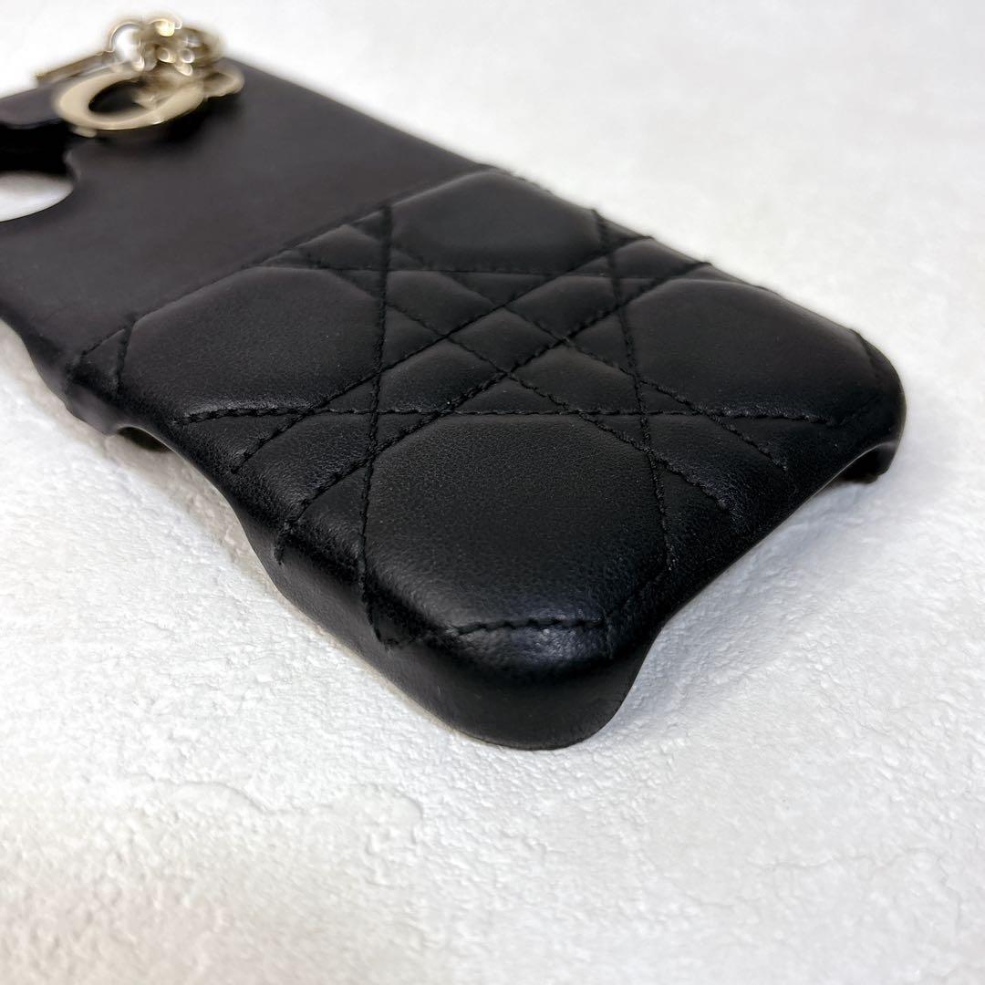 最新機種！✨美品✨Dior iPhone16 ケース　ブラック　羊革