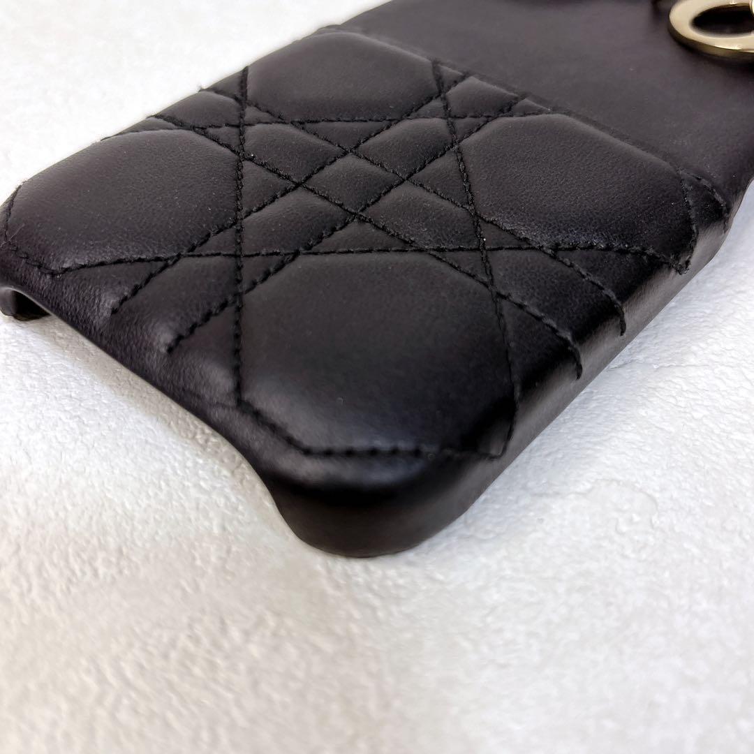最新機種！✨美品✨Dior iPhone16 ケース　ブラック　羊革