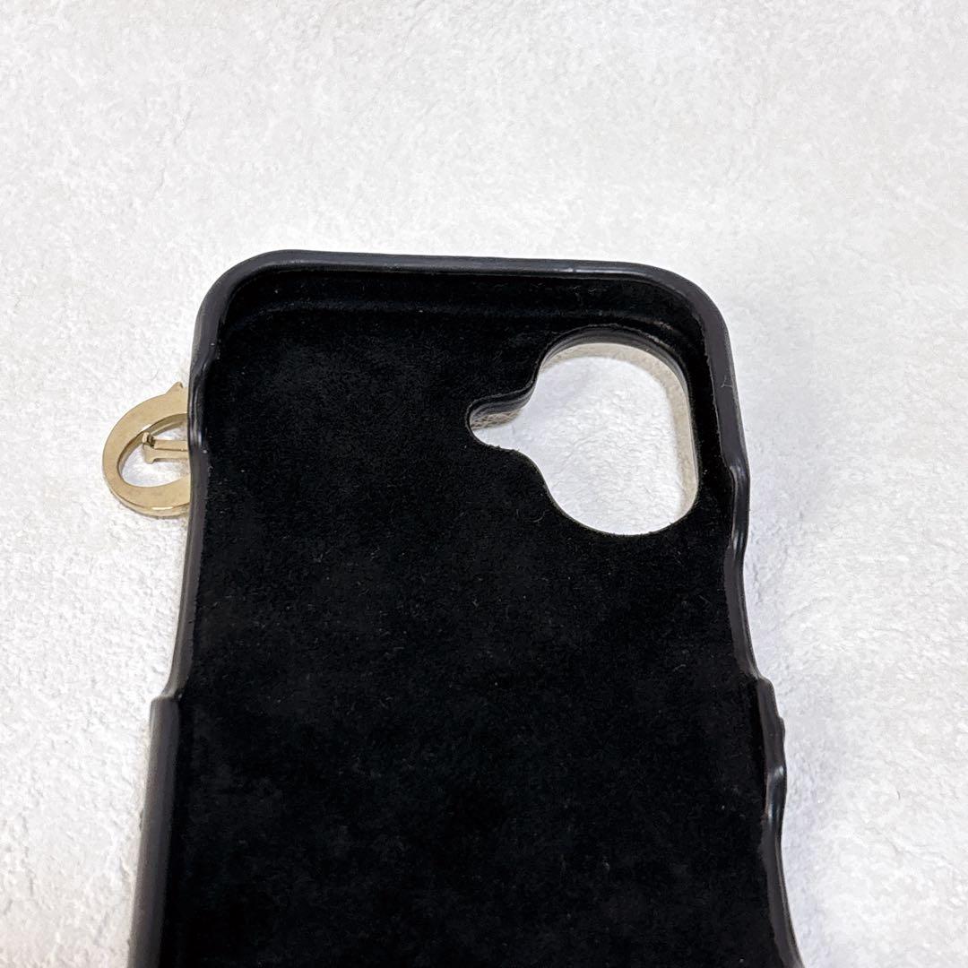 最新機種！✨美品✨Dior iPhone16 ケース　ブラック　羊革