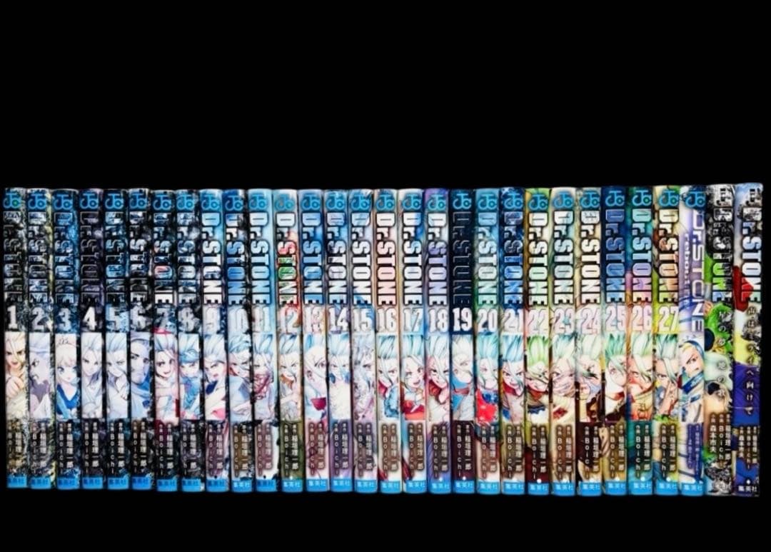 【全巻セット】Dr.stone ドクターストーン 全27巻(完結)+関連本3冊