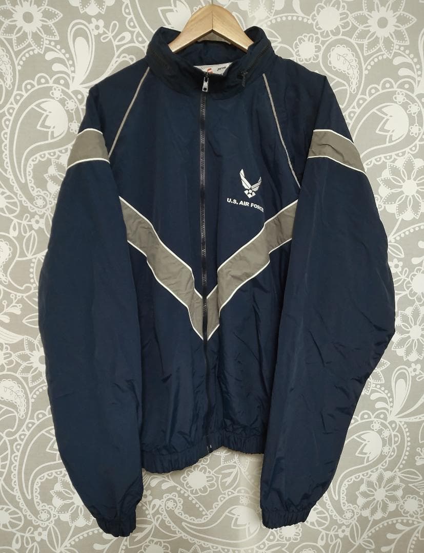 【マー】セット/米空軍 USAF PTU ジャケット + パンツ XL/R