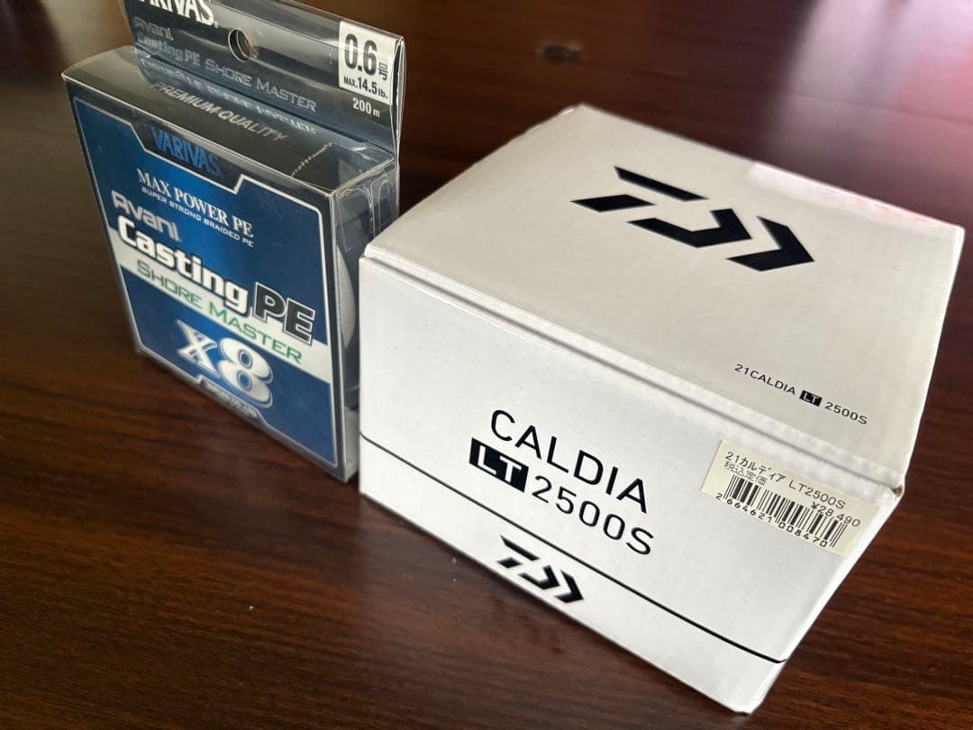ダイワ カルディア　LT 2500S PEライン0.6号200m付き