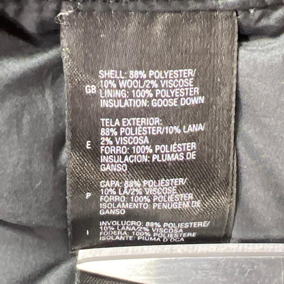 大人気【580】ノースフェイス　ヌプシ ダウンベストダークグレー700フィル S