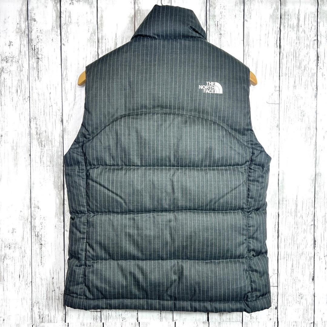 大人気【580】ノースフェイス　ヌプシ ダウンベストダークグレー700フィル S