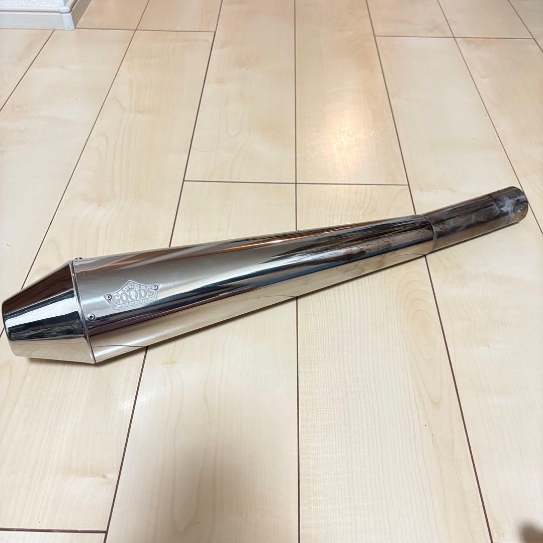 SR400 GOODS テーパードコーンスリップオンマフラー