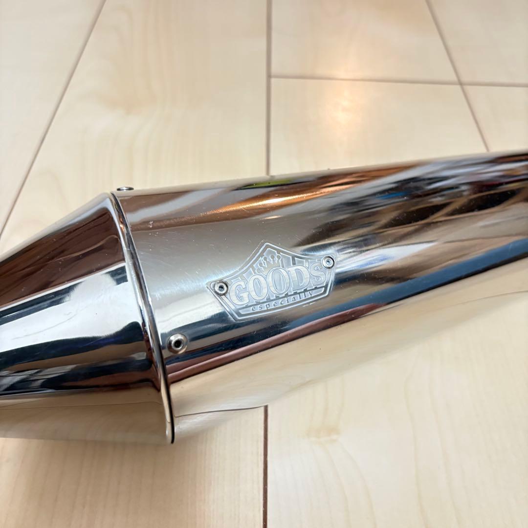 SR400 GOODS テーパードコーンスリップオンマフラー