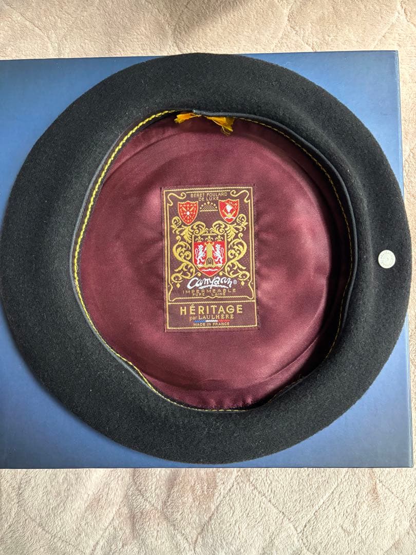 LAULHERE カンパン ブラック サイズ62 箱あり