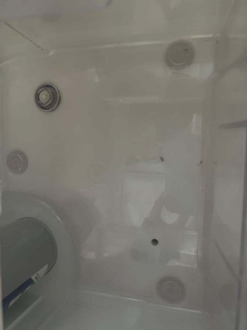 なずなtall 浄水器 ホワイト スリムデザイン　カートリッジ3本付き