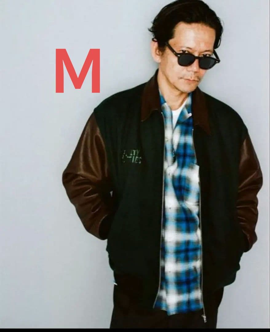 WACKO MARIA ワコマリア　LEATHER VARSITY JACKET