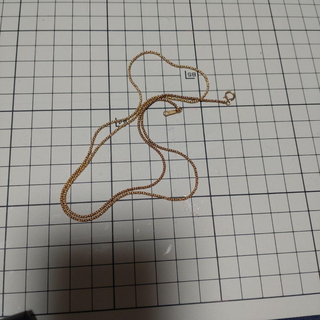 ネックレスk18約60cm