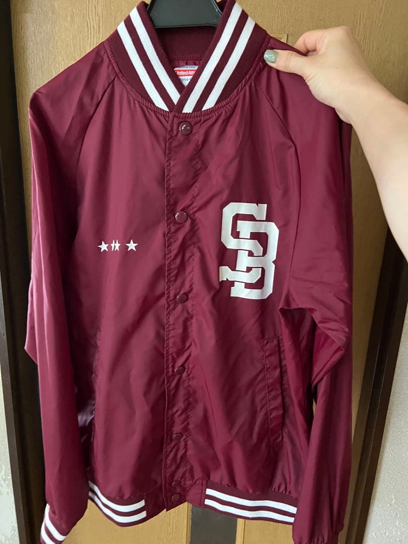 SUPER BEAVER スタジャン S バーガンディ