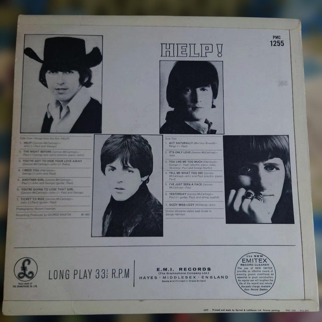 NORWAY盤HELP！1965年MONO