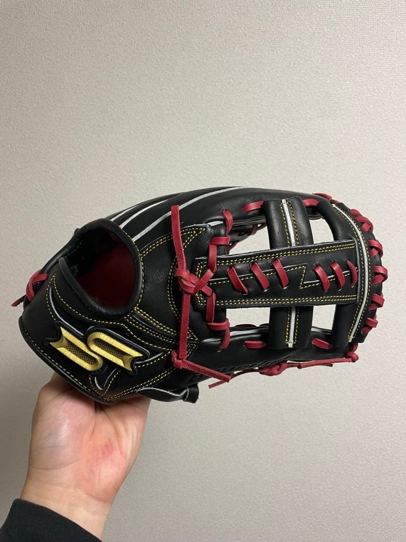 SSK 軟式内野用 プロエッジ ブラック×Rブラウン【844型】