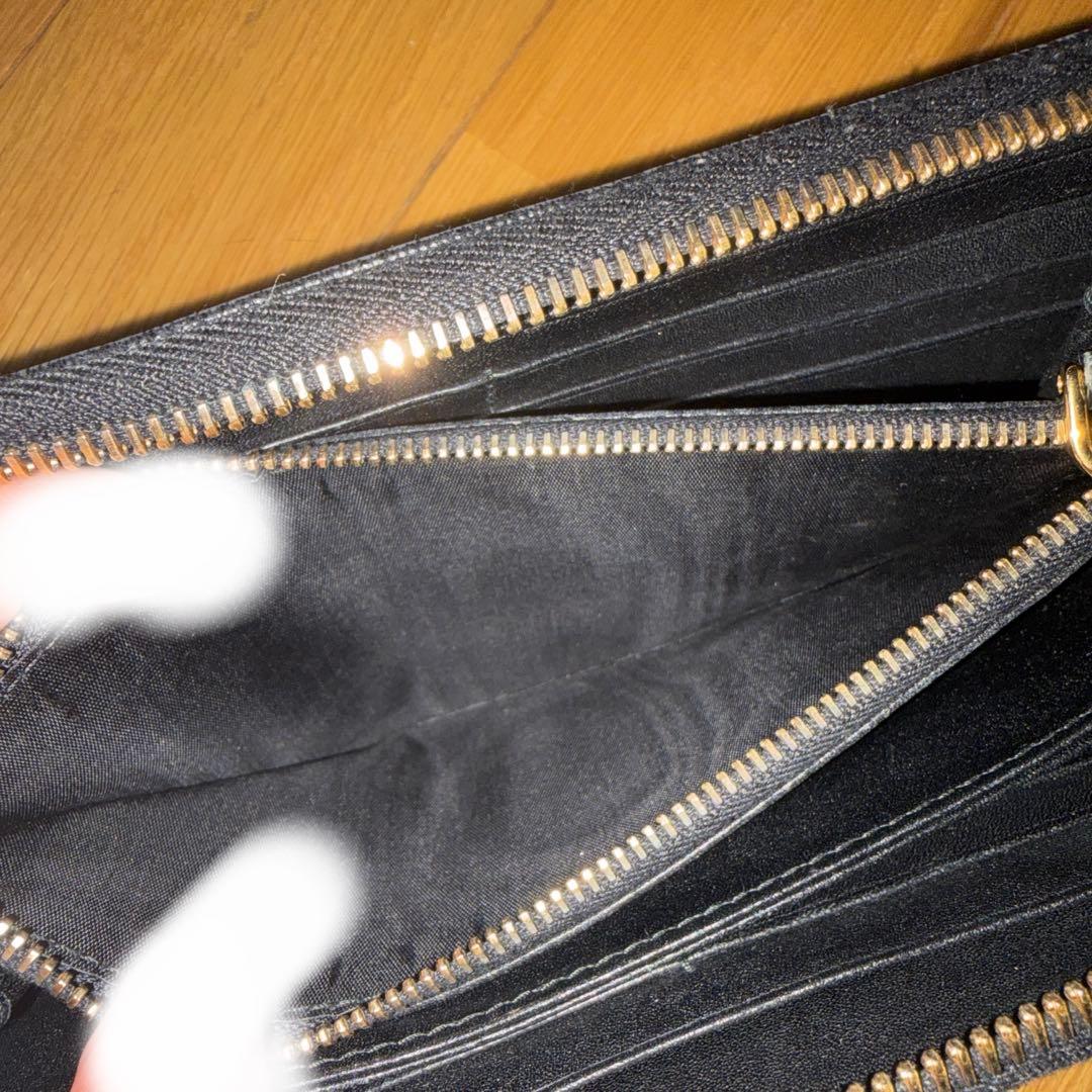 HANA　PRADA ブラック 長財布