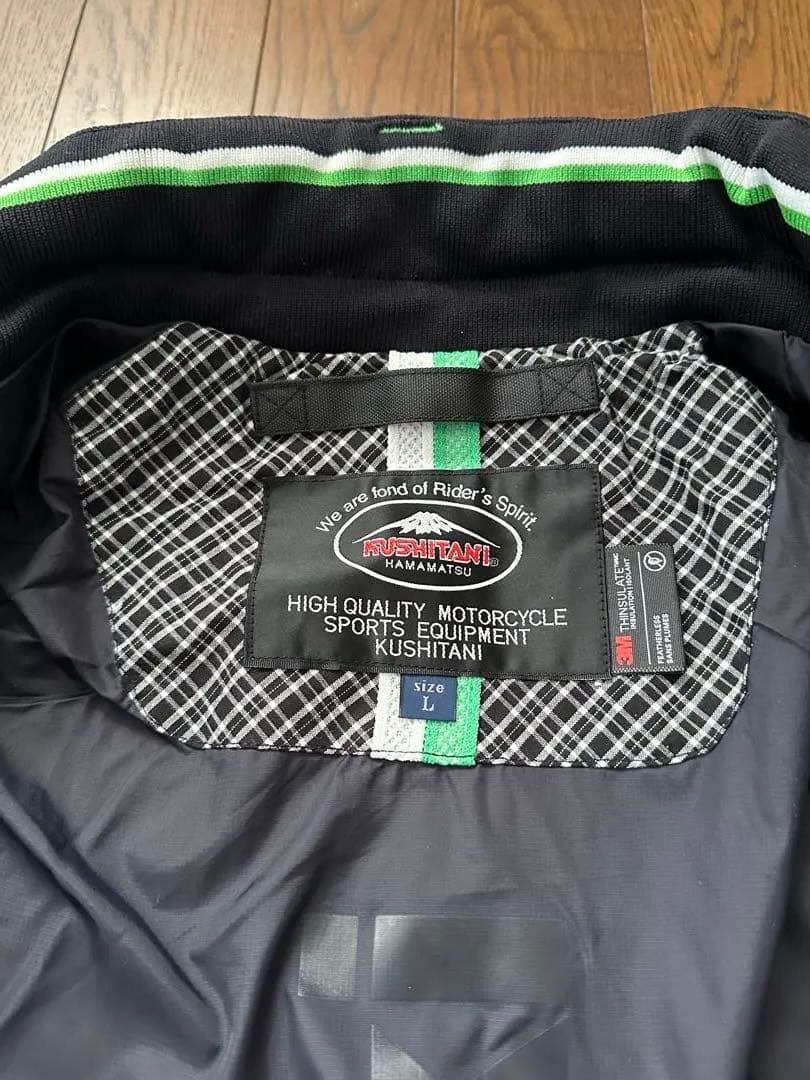 新品未使用　KUSHITANI カワサキ コラボ ウィンターアメニタジャケット